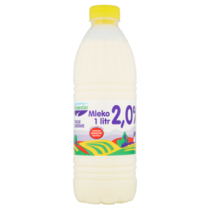 MLEKO TWOJE ZDROWIE 2%  1L  BUTELKA KRASNYSTAW