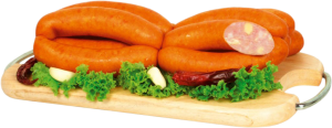 KIEŁLBASA PIKNIKOWA Z  SEREM CHABURA