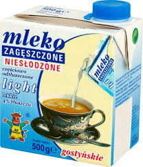 MLEKO NIESŁODZONE LIGHT 500G GOSTYŃSKIE
