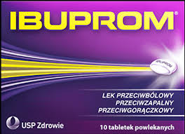 Tabletki Ibuprom 10 tabletek