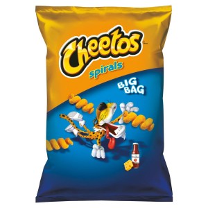 Cheetos Spirals serowo-ketchupowe 80g