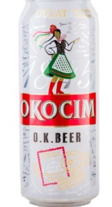 OKOCIM PIWO OK BEER 0,5L PUSZKA