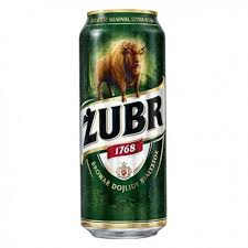 PIWO ŻUBR 0,5L PUSZKA