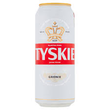 TYSKIE GRONIE PUSZKA 0,5L