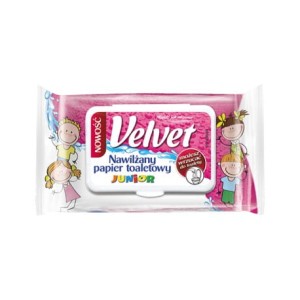 PAPIER VELVET NAWILŻANY JUNIOR
