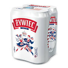 PIWO ŻYWIEC 0,5L 4-PAK PUSZKA
