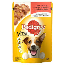 PEDIGREE SASZETKA Z WOŁOWINĄ 100G