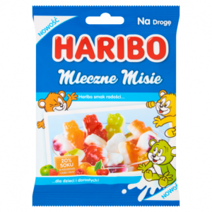 HARIBO MILCHBAEREN MISIE ŻELKI  85G