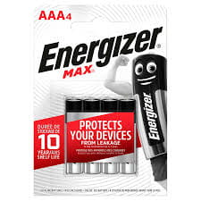 BAT.ENERGIZER MAX AAA E92 4SZT