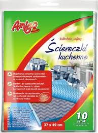 AMIGO ŚCIERECZKI KUCHENNA 10 SZT
