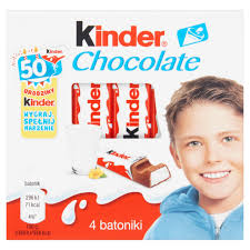 KINDER CZEKOLADA 50G