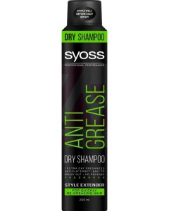SYOSS SZAMPON SUCHY 200ml ANTI GREASE