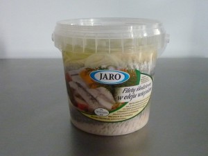 Filety śledziowe JARO w oleju WIADRO 2kg / 1,2kg