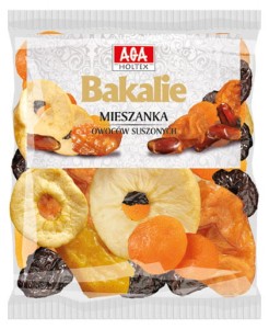 AGA Mieszanka owoców suszonych 250G