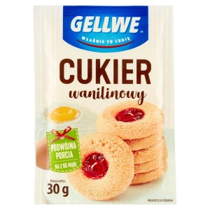 GELLWE CUKIER WANILIOWY 30G