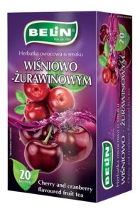 Herbata expresowa wiśnia żurowina 20T Belin