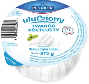 Twaróg ULUBIONY PÓŁTŁUSTY  275G