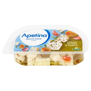 SER APETINA Z CZOSNKIEM I OLIWKAMI 100g