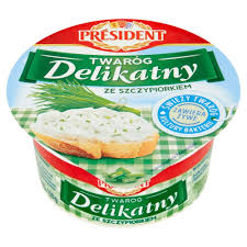 Twaróg DELIKATNY ZE SZCZYPIORKIEM 150G