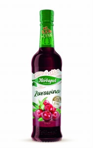 HERBAPOL SYROP Z  ŻURAWINĄ 420ML