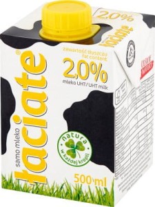 MLEKO ŁACIATE 2% 0.5L