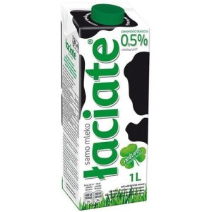 MLEKO ŁACIATE 0,5% 1L