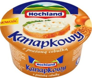 Hochland Kanapkowy Krem z prażoną cebulką 150 g