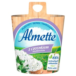 Hochland Almette serek kremowy z czosnkiem niedźwiedzim 150g