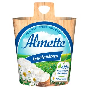 Hochland Almette śmietankowy Puszysty serek twarogowy 150g