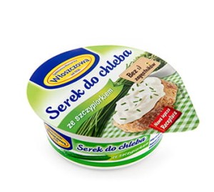 Włoszczowa Serek do chleba ze szczypiorkiem 100 g