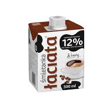Łaciata śmietanka do kawy 12% 0.5l