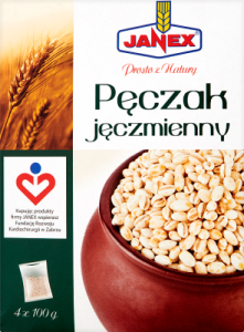 PĘCZAK JECZMIENNY JANEX 400G (4 TOREBKI)