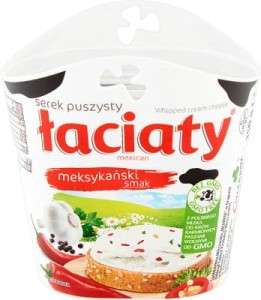 Łaciaty Serek puszysty meksykański smak 150 g