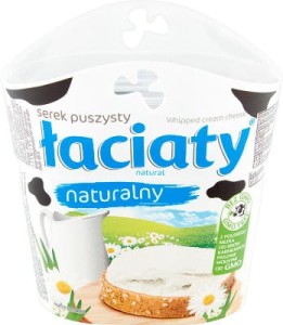 Łaciaty Serek puszysty naturalny 150 g