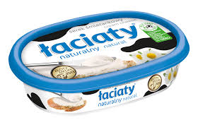 Łaciaty Serek śmietankowy naturalny 135 g