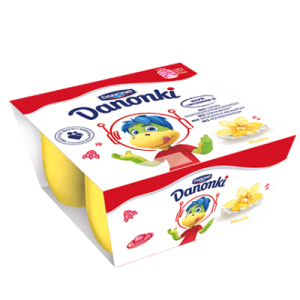 DANONKI 4x50G WANILIA