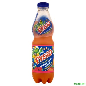 Pysio Marchew Jabłko Malina Sok z marchwi i owoców 900 ml